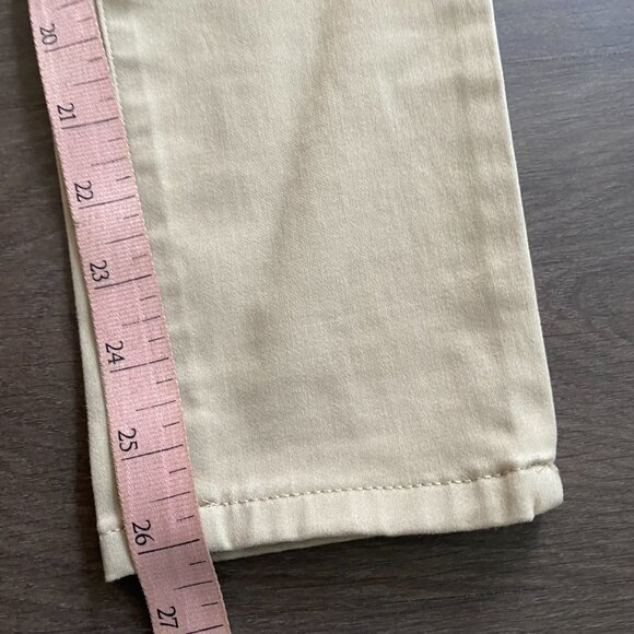 NWT Banana Republic Tan Cropped Mid-Rise Skinny Pants - Picture 9 of 13